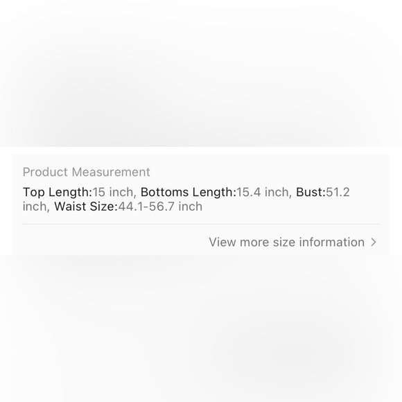 Plus Size Bikini Set Size 3X - Picture 5 of 5